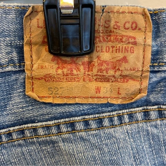 Levi’s 527 Slim Bootcut Mens Denim Jeans 34x32 - Picture 6 of 8